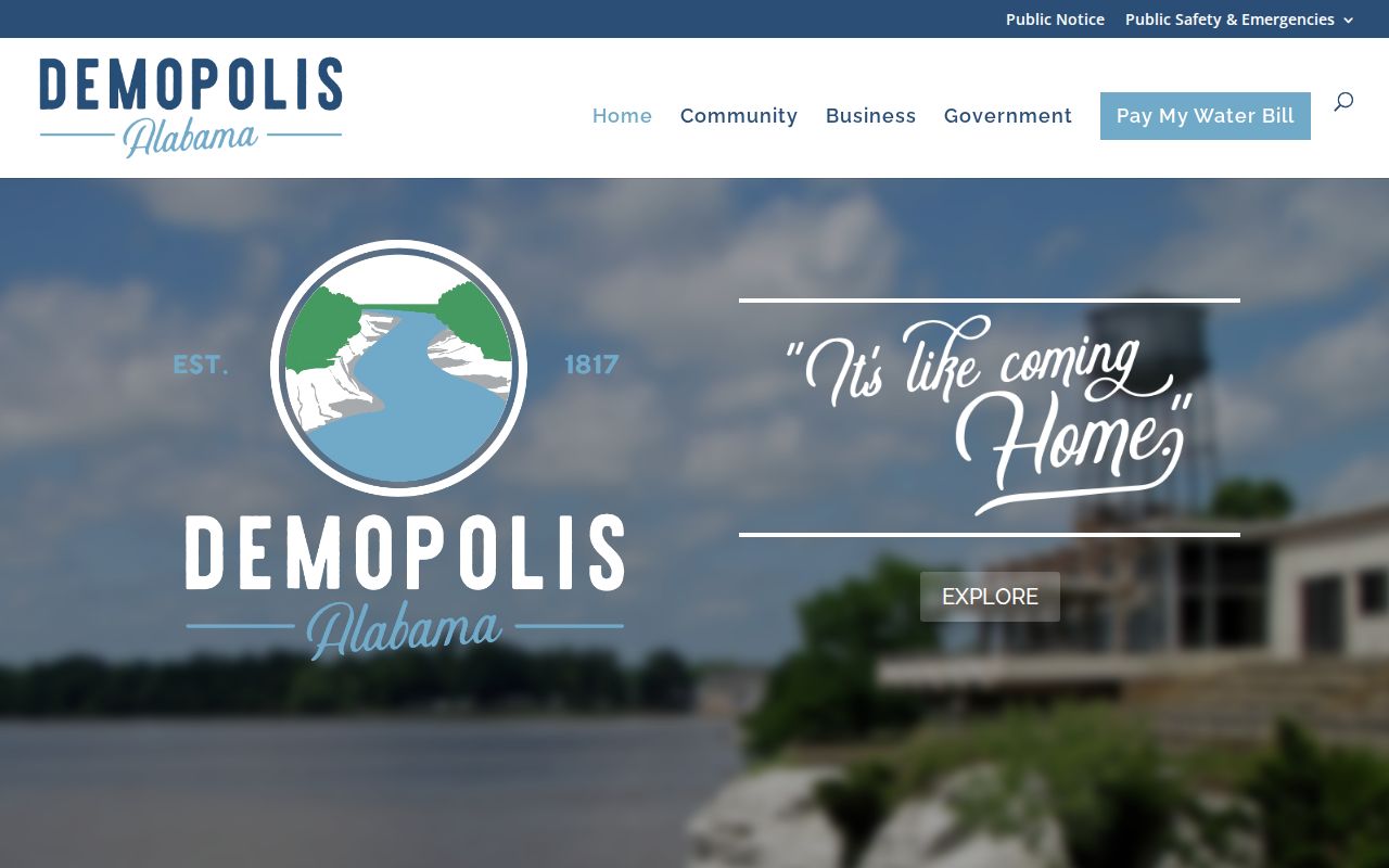 Demopolis criminal records city government page