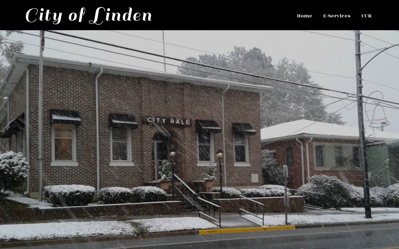 Linden criminal records city government page